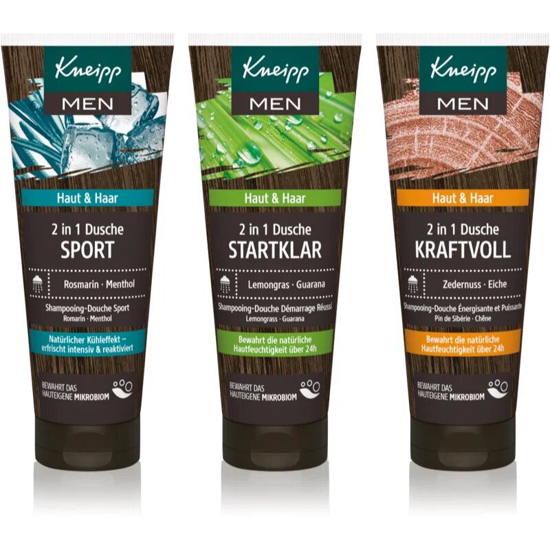Kneipp Men Shower Trio set cadou pentru barbati
