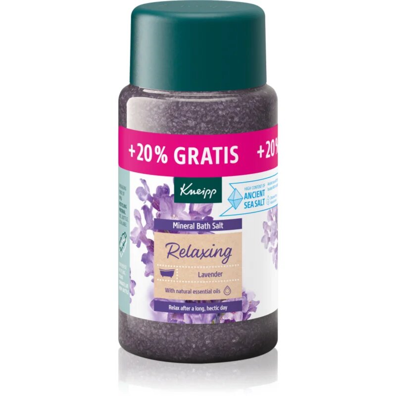 Kneipp Relaxing saruri de baie Lavender 600 g