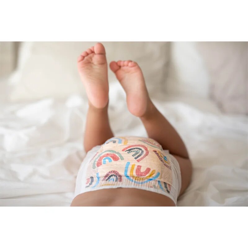 Kolorky Day Rain&Rainbow scutece ECO de unică folosință marimea L 8-13 Kg 19 buc