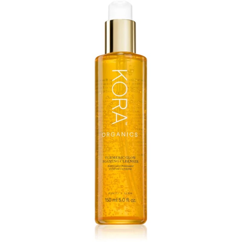 Kora Organics Turmeric Glow Foaming Cleanser spuma de curatat faciale 150 ml
