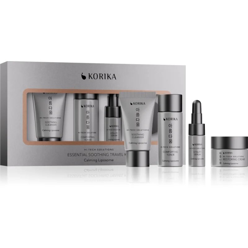 KORIKA HI-TECH SOLUTIONS Essential Soothing Travel Set Seturi pentru voiaj pentru netezirea pielii