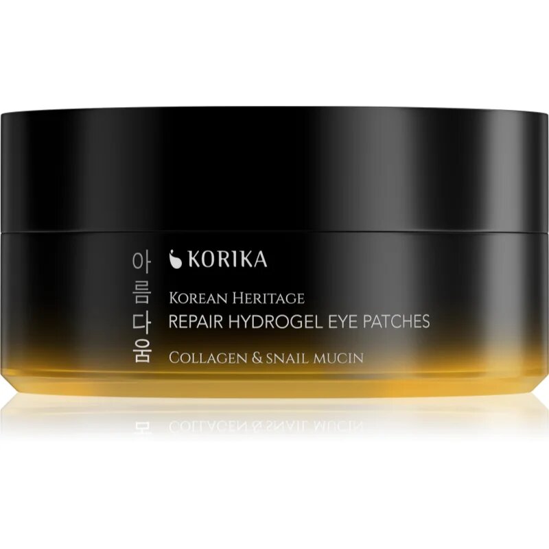 Korean Heritage Collagen & Snail Mucin Repair Hydrogel Eye Patches pernuțe din hidrogel 60 buc