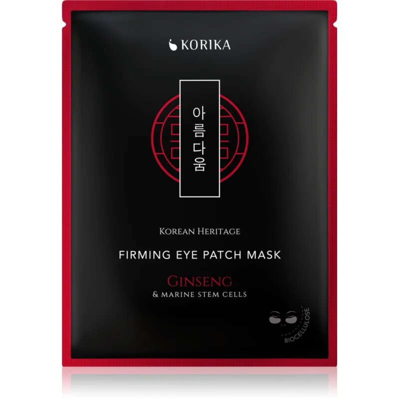 KORIKA Korean Heritage Ginseng & Marine Stem Cells Firming Eye Patch Mask masca pentru fermitate zona ochilor 2 buc