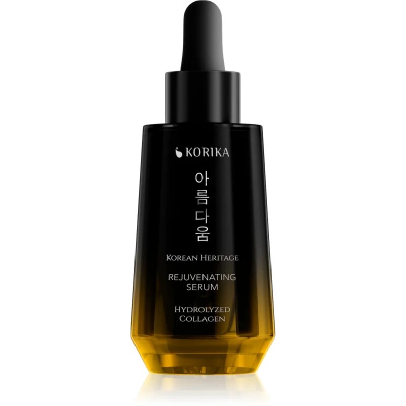 KORIKA Korean Heritage Hydrolyzed Collagen Premium Rejuvenating Serum ser facial cu efect de întinerire și colagen hidrolizat 30 ml