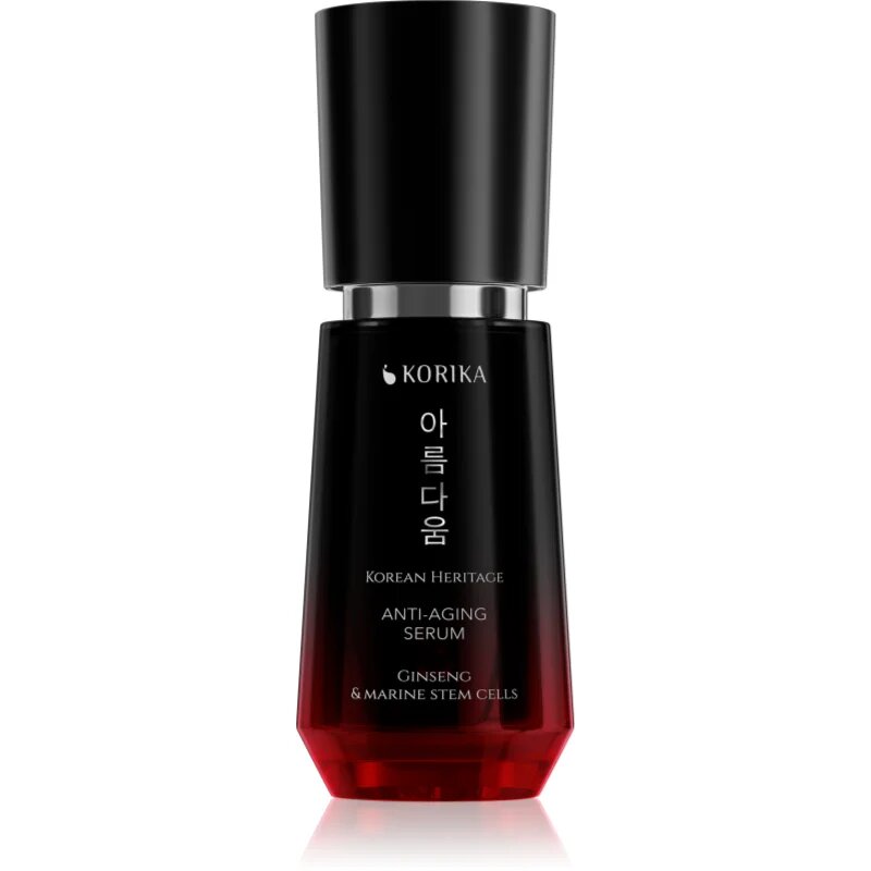 KORIKA Korean Heritage Marine Stem Cells Premium Anti-aging Serum ser facial anti-aging cu celule stem 30 ml