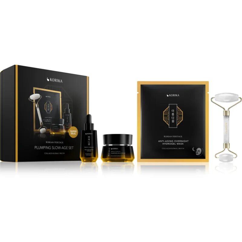 KORIKA Korean Heritage Plumping Slow-age Set set pentru încetinirea procesului de îmbătrânire a tenului