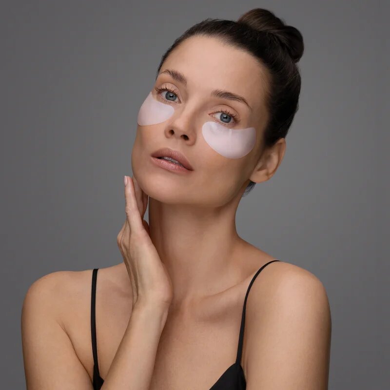 KORIKA Korean Heritage Silk & 8 Types of Hyaluronic Acid Hydrating Eye Patch Mask masca hidratanta zona ochilor 2 buc