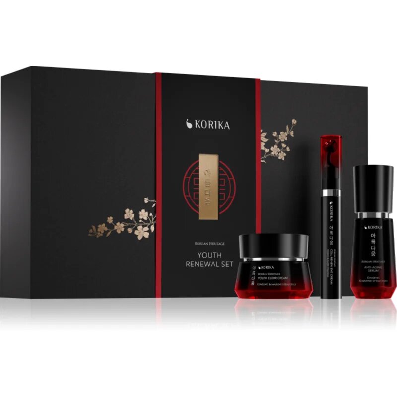 KORIKA Korean Heritage Youth Renewal Set set cadou împotriva îmbătrânirii pielii