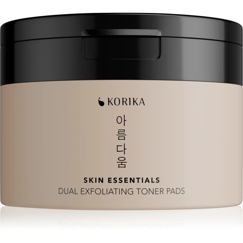 KORIKA Skin Essentials Dual Exfoliating Toner Pads dischete exfoliante duble 20 buc