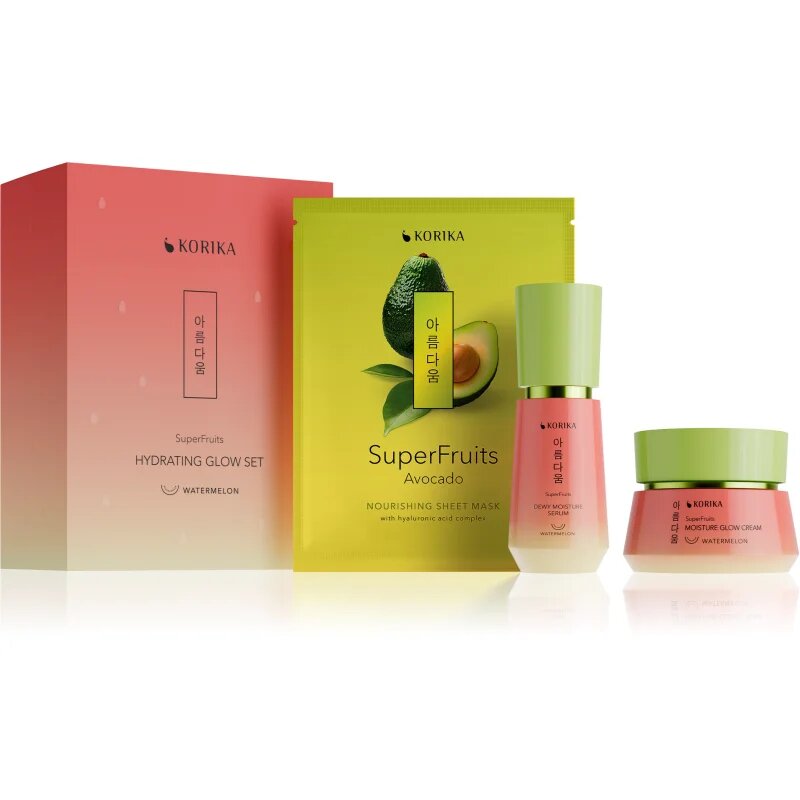 SuperFruits Hydrating Glow set 3 pcs set cadou pentru hidratare intensa