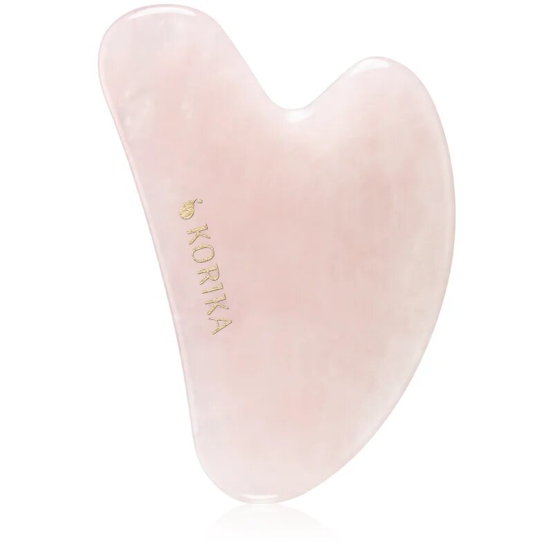 KORIKA Tools Face Roller & Gua Sha rulou de masaj facial și accesoriu de masaj Quartz Pink