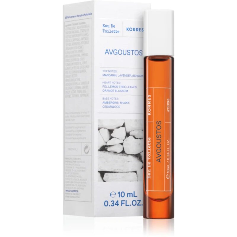 Korres Avgoustos Eau de Toilette unisex 10 ml
