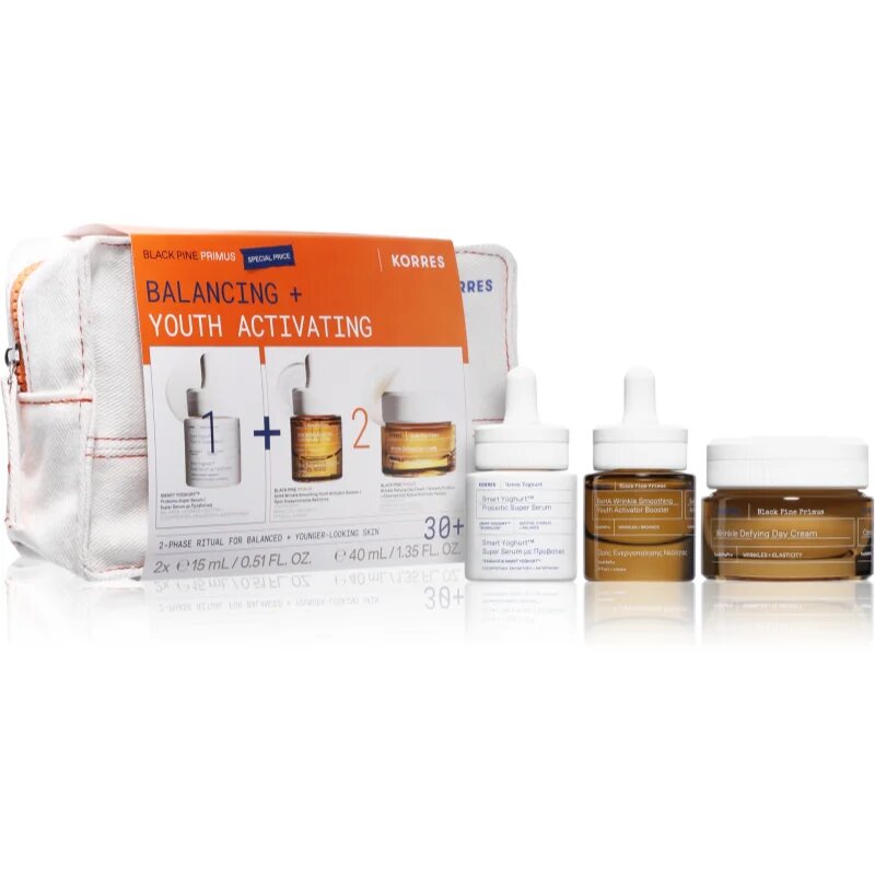 Korres Black Pine Primus Set set cadou faciale
