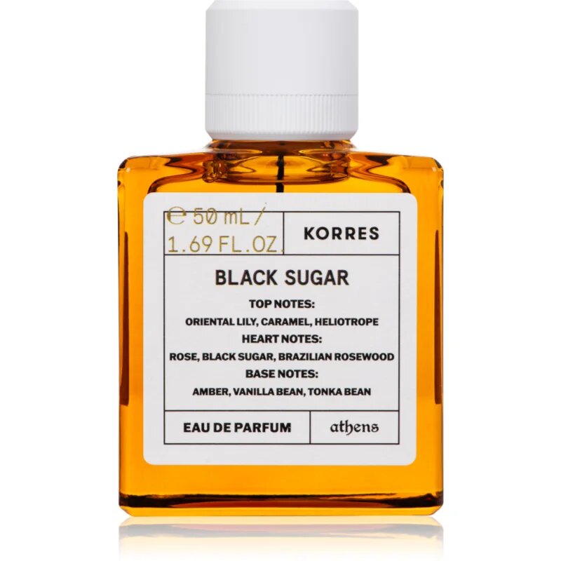 Korres Black Sugar Eau de Parfum pentru femei 50 ml