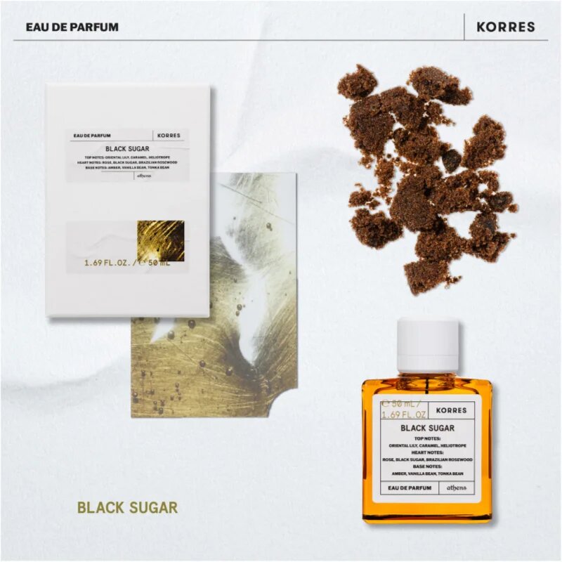 Korres Black Sugar Eau de Parfum pentru femei 50 ml