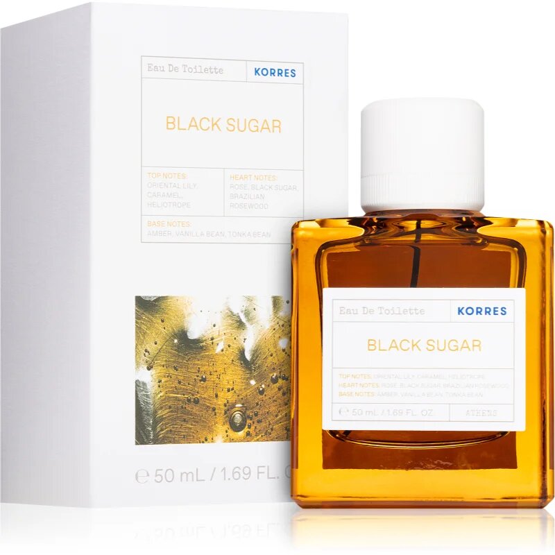 Korres Black Sugar Eau de Toilette pentru femei 50 ml