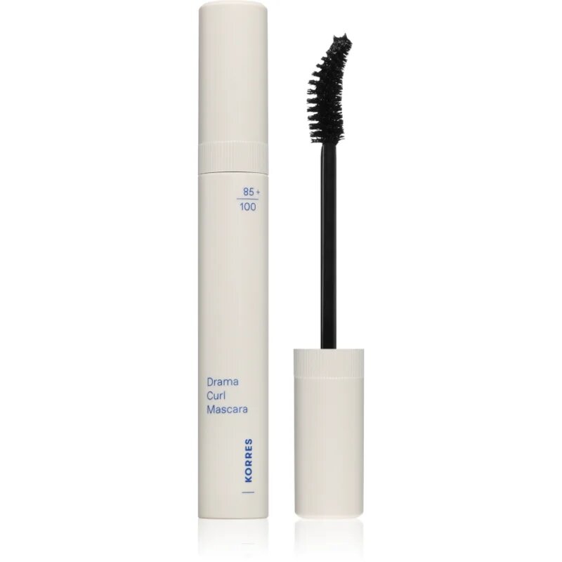 Korres Drama Curl Mascara mascara cu rotatie pentru o buna definire a genelor culoare 01 Black 13 ml