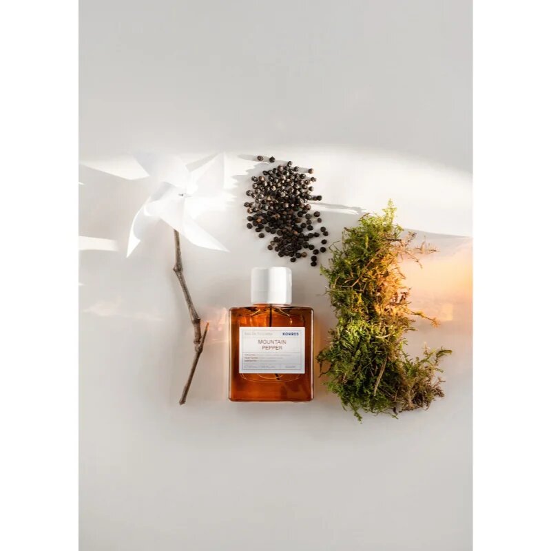 Korres Mountain Pepper Eau de Toilette pentru bărbați 100 ml