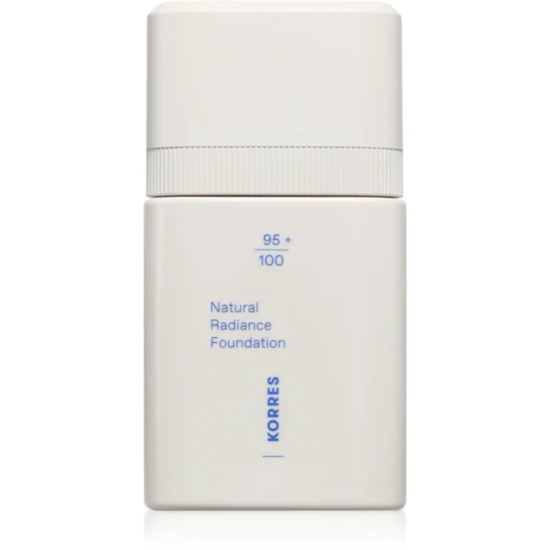Korres Natural Radiance Foundation machiaj natural culoare 02 Medium 30 ml