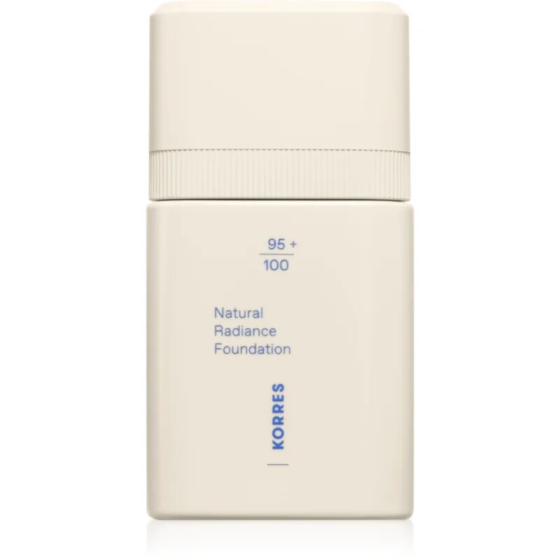 Korres Natural Sheer Foundation make-up cu textura usoara pentru un look natural culoare 02 Medium 30 ml