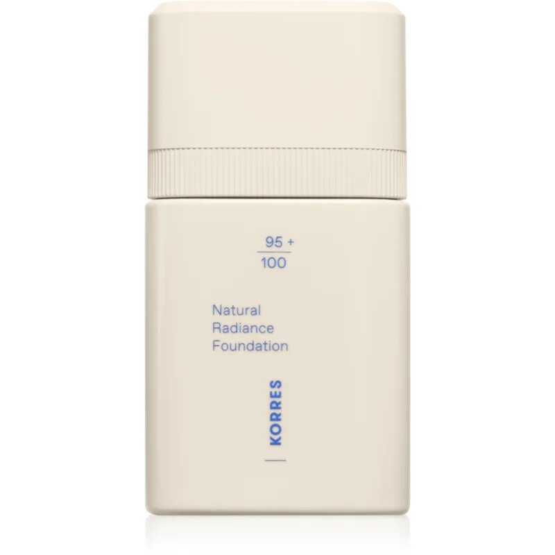 Korres Natural Sheer Foundation make-up cu textura usoara pentru un look natural culoare 03 Tan 30 ml