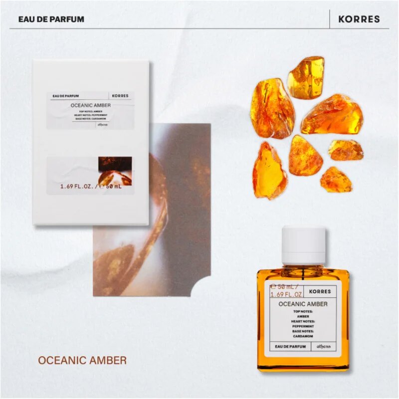 Korres Oceanic Amber Eau de Parfum pentru bărbați 50 ml