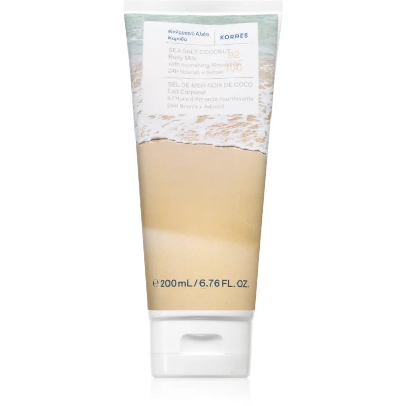 Korres Sea Salt Coconut loțiune de corp hidratantă cu cocos 200 ml