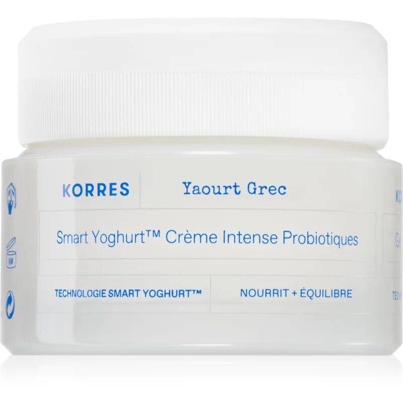 Korres Smart Yoghurt™ Probiotic Intense Cream crema intens hidratanta cu probiotice 40 ml