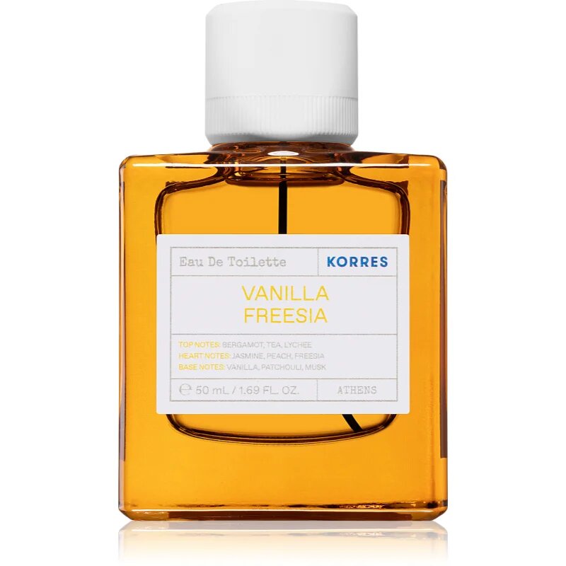 Korres Vanilla Freesia Eau de Toilette pentru femei 50 ml