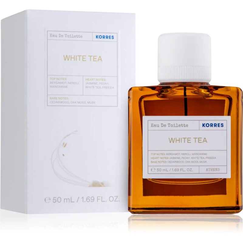 Korres White Tea Eau de Toilette pentru femei 50 ml