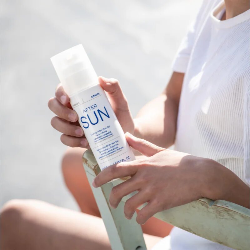 Korres Yoghurt After Sun gel racoritor dupa expunerea la soare pentru fata si corp 150 ml