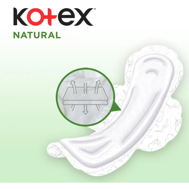 Kotex Natural Normal absorbante 8 buc