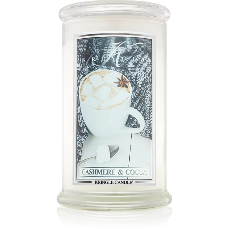 Kringle Candle Cashmere & Cocoa lumânare parfumată 624 g