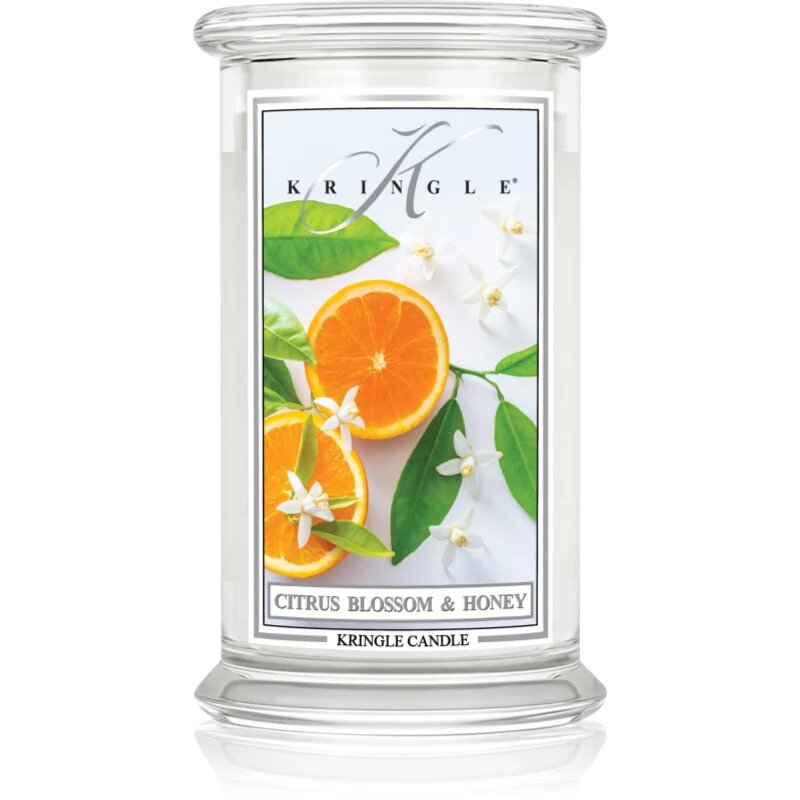 Kringle Candle Classic Citrus Blossom & Honey lumânare parfumată 623 g