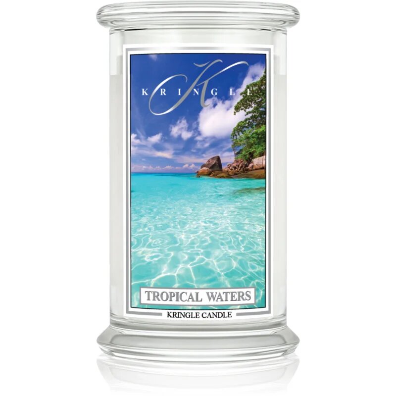 Kringle Candle Classic Tropical Waters lumânare parfumată 623 g