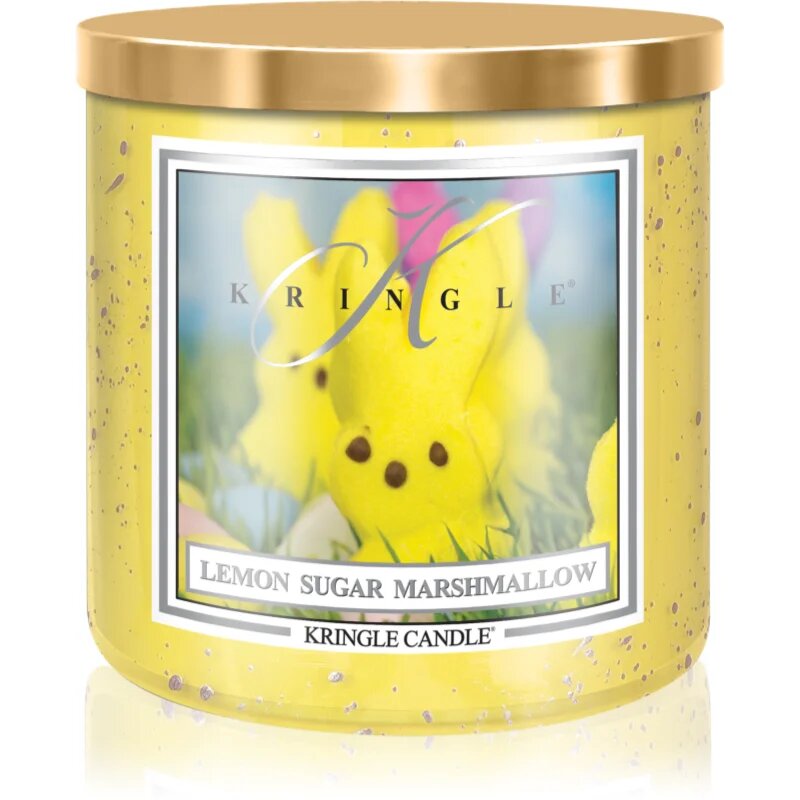 Kringle Candle Lemon Sugar Marshmallow lumânare parfumată 467 g