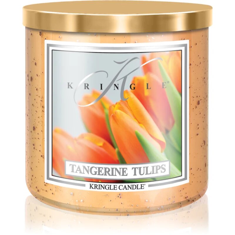 Kringle Candle Tangerine Tulips lumânare parfumată 467 g