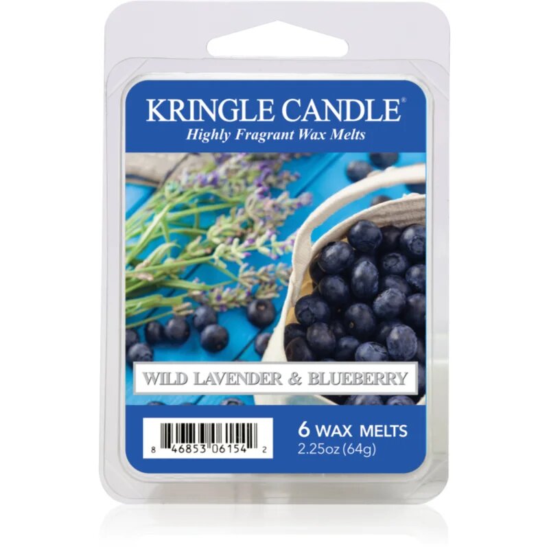 Kringle Candle Wild Lavender & Blueberry ceară pentru aromatizator 64 g