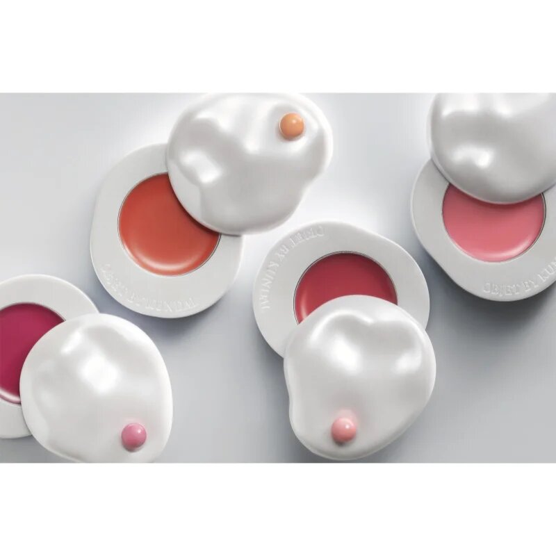 KUNDAL Objet Dew Drop Lip Glaze Balm balsam de buze colorat cu efect de hidratare culoare Peach Apricot 2 g