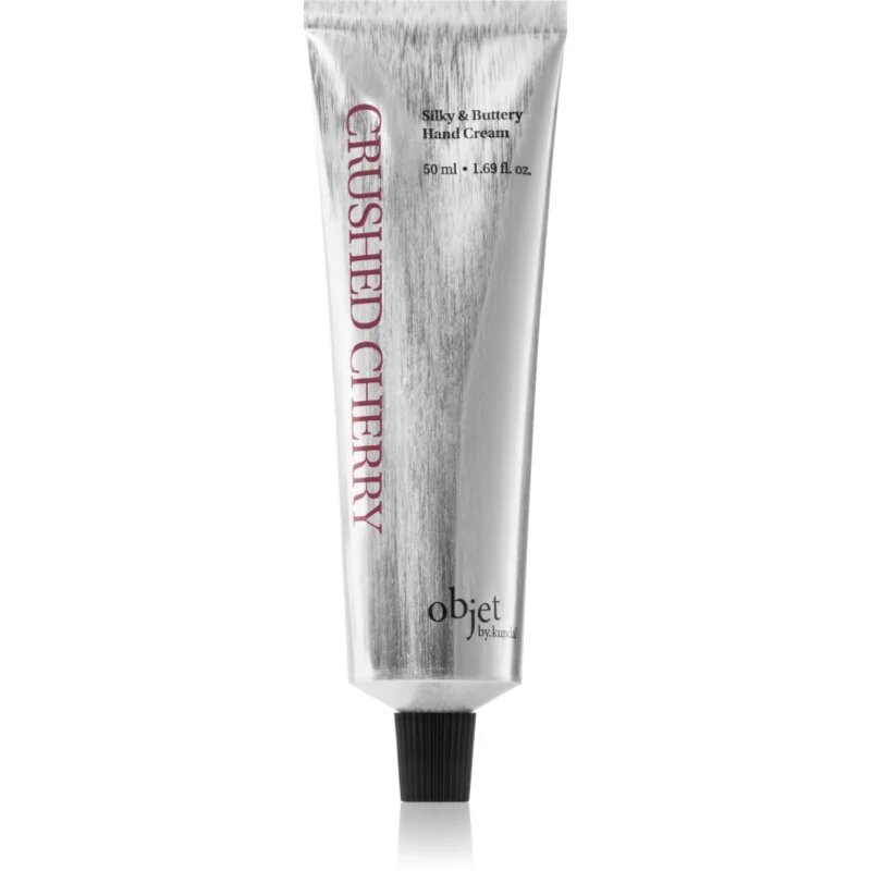 KUNDAL Objet Silky & Buttery Hand Cream cremă intens hidratantă de maini cu parfum Crushed Cherry 50 ml