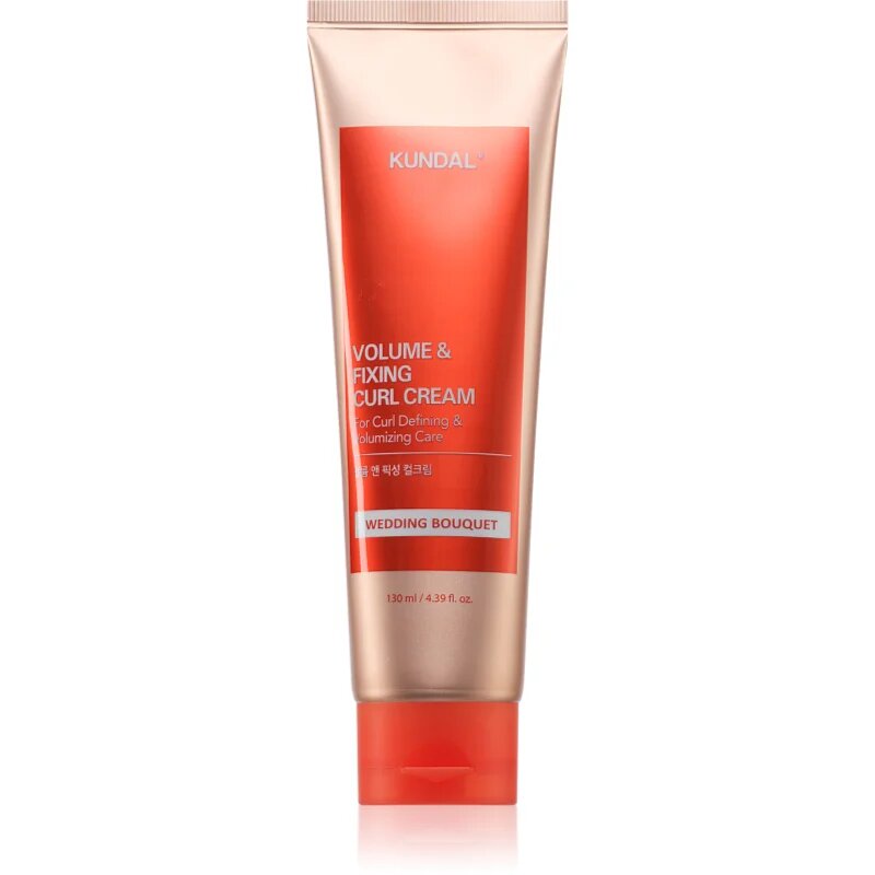 KUNDAL Volume & Fixing Curl Cream Wedding Bouquet cremă styling pentru definirea buclelor 130 ml