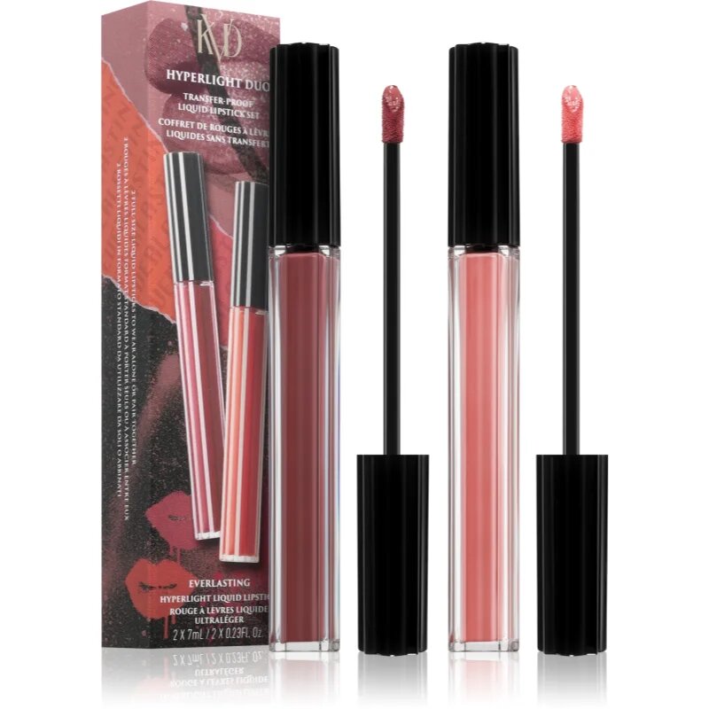 KVD Beauty Hyperlight Duo set de rujuri