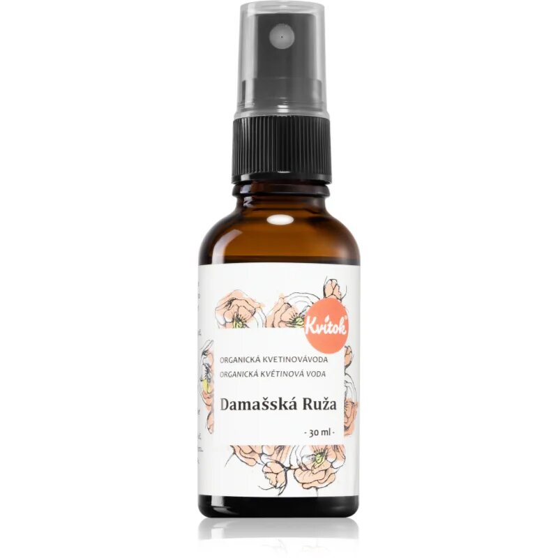 Kvitok Damascus Rose loțiune pentru față pentru piele uscata si sensibila 30 ml