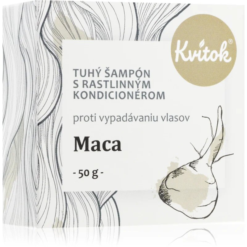 Maca șampon solid pentru parul subtiat 50 g