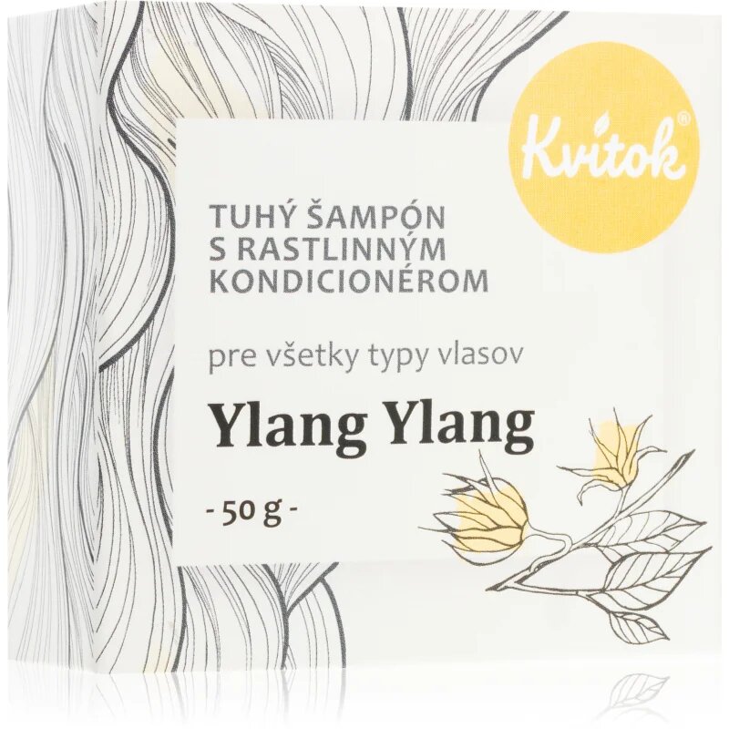 Ylang Ylang șampon solid pentru par blond 50 g
