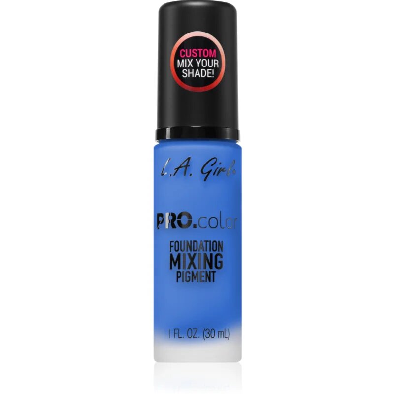 L.A. Girl Cosmetics PRO. Color pigment colorant pentru machiaj culoare Blue 30 ml