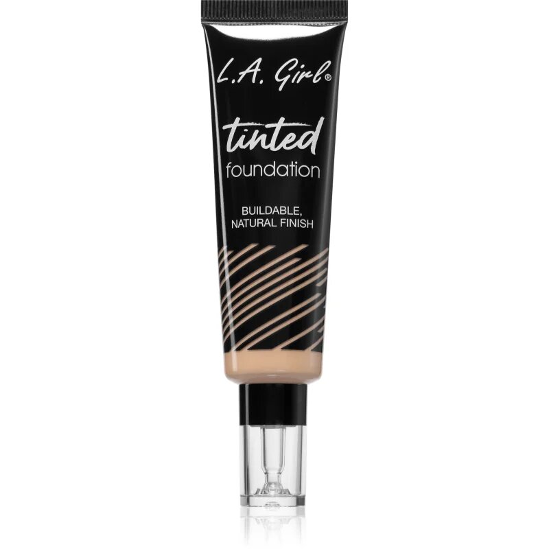 L.A. Girl Cosmetics Tinted Foundation cremă hidratantă nuanțatoare culoare Nude 30 ml