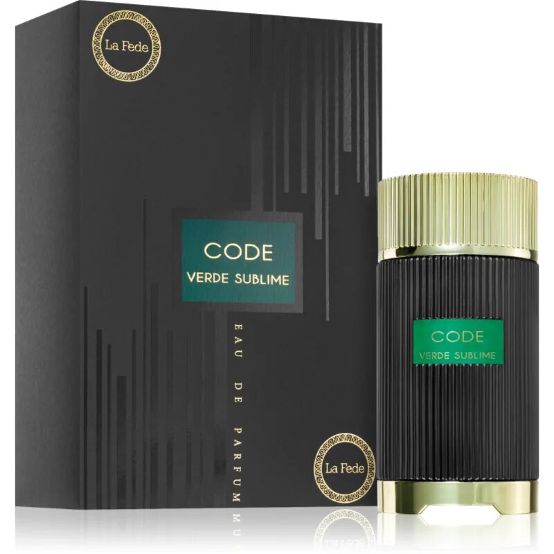 La Fede Code Verde Sublime Eau de Parfum unisex 100 ml