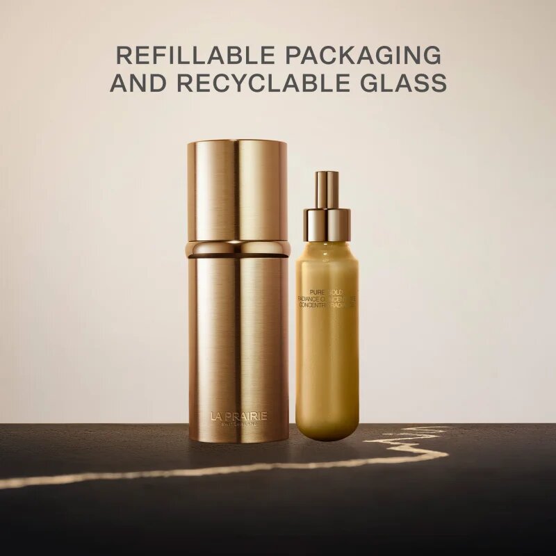 La Prairie Pure Gold Radiance Concentrate Ser facial revitalizant cu efect de netezire refill 30 ml