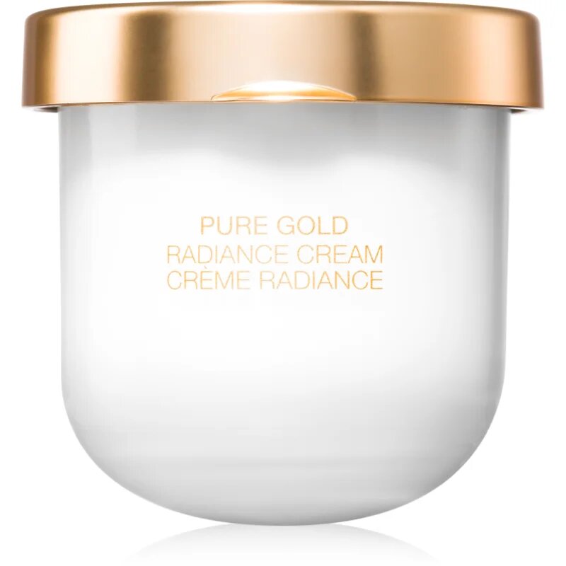 La Prairie Pure Gold Radiance Nocturnal Balm balsam de noapte hrănitor pentru fortificarea tenului cu aur Refil 50 ml